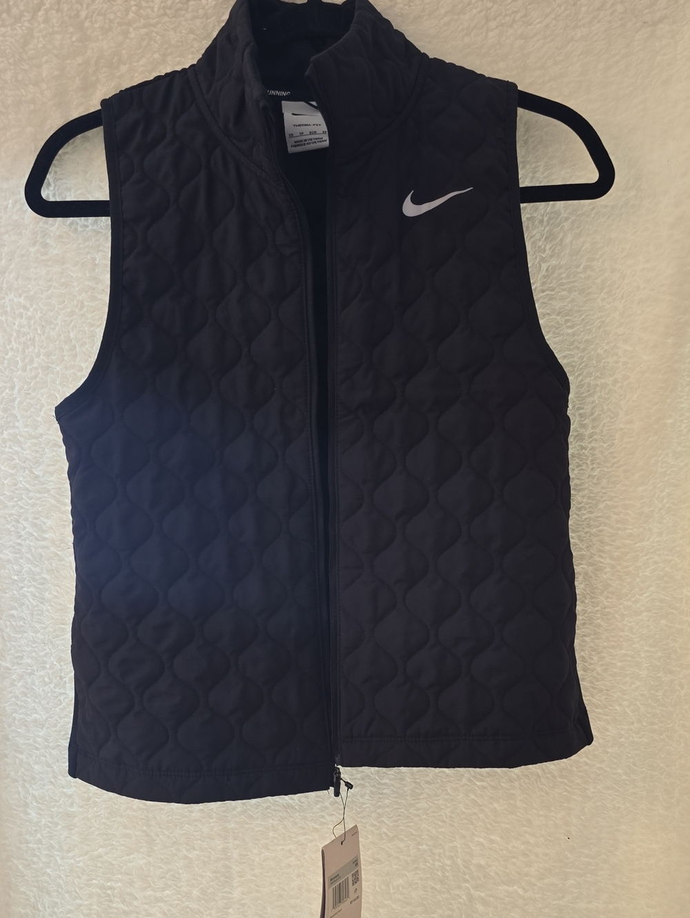 Nike Women’s Aerolayer Running Vest – Black/Reflective Silver